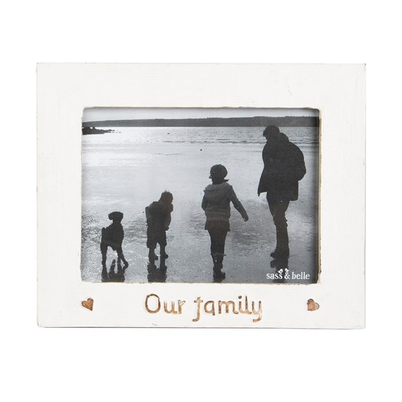Our Family Country Charm Photo Frame