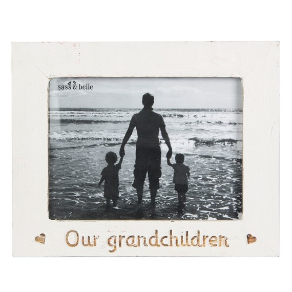 Our Granchildren Country Charm Photo Frame