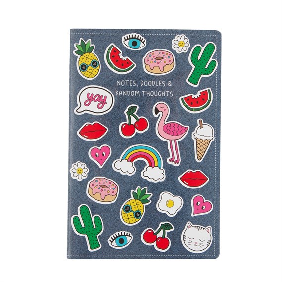 Patches & Pins Sticker Notebook