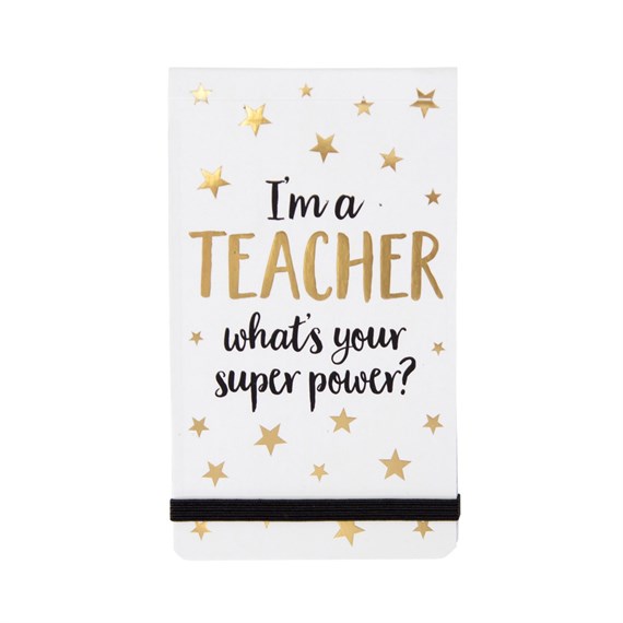 Teacher Superpower Pocket Notepad