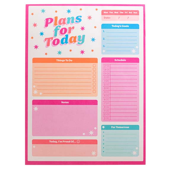 Plans for Today Deskpad