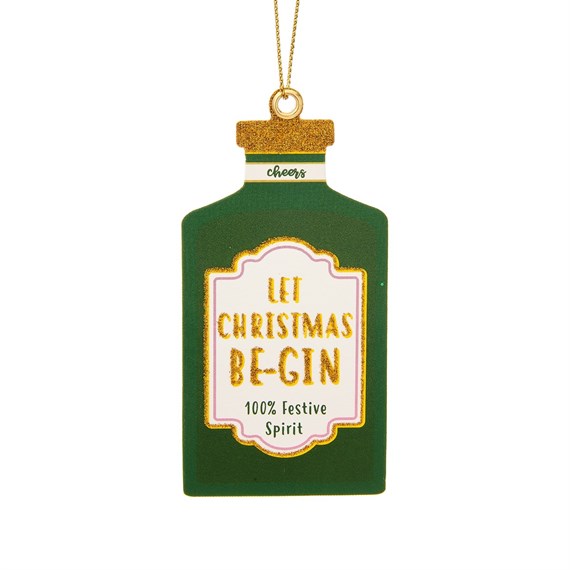 Gin Bottle Gift Tags - Set of 6