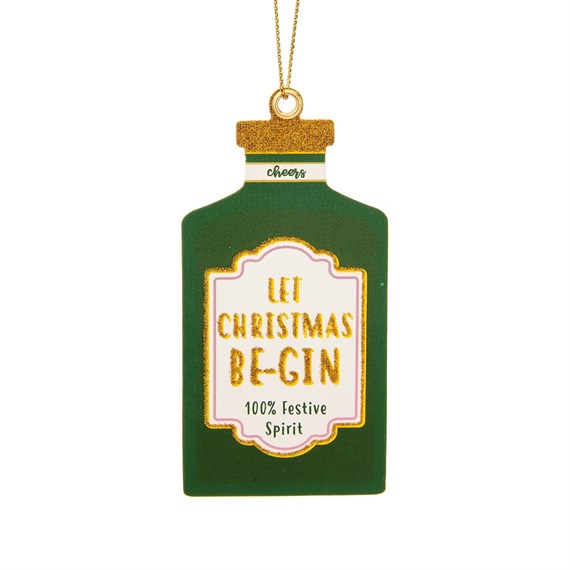 Gin Bottle Gift Tags - Set of 6