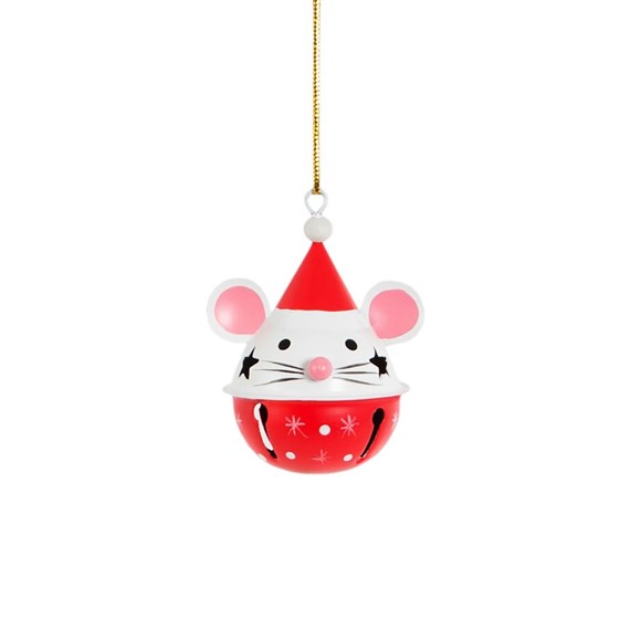 Mouse Hanging Bell Decoration