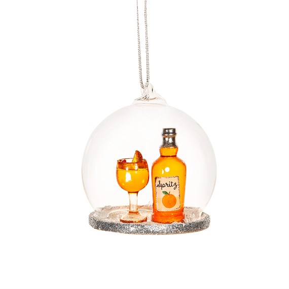 Christmas Spritz Dome Bauble