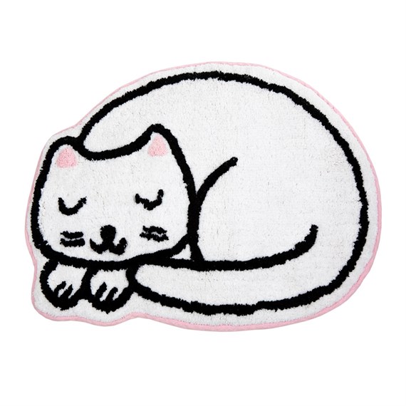 Cutie Cat Nap Time Rug