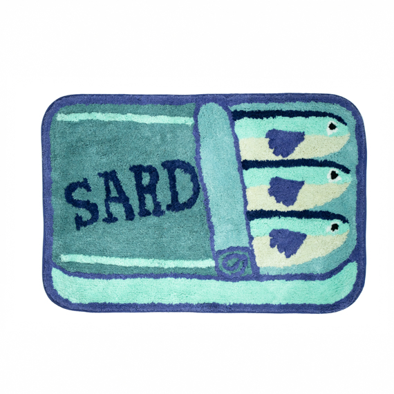 Sardine Tufted Bath Mat