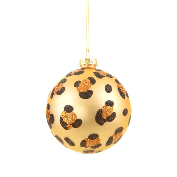 Luxe Leopard Print Bauble