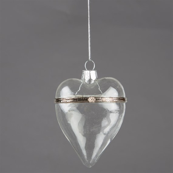 Imperial Pearl Heart Shaped Bauble