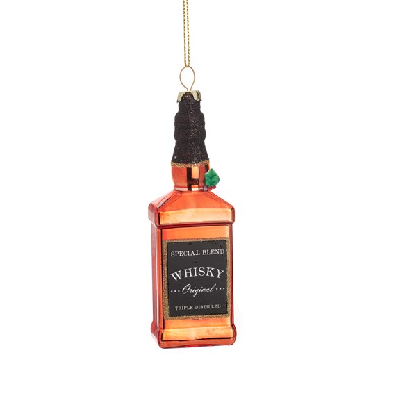 Whisky Bottle Bauble