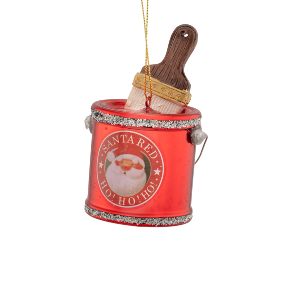 Paint Pot Shaped Bauble