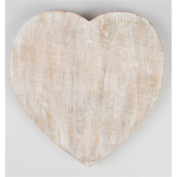 Wooden Heart Teapot Stand