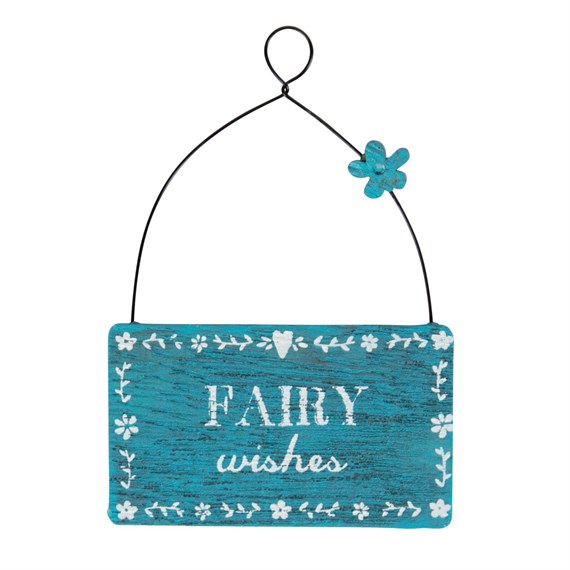 Fairy Wishes Mini Plaque