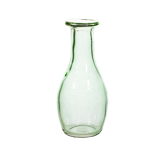 Deepa Recycled Glass Bud Vase Pale Green