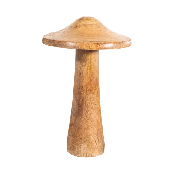 Large Natural Mushroom Decoration