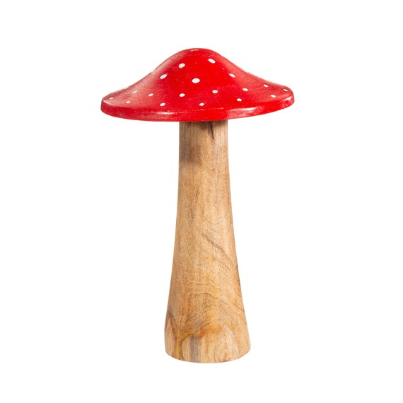 Large Red Mushroom Decoration