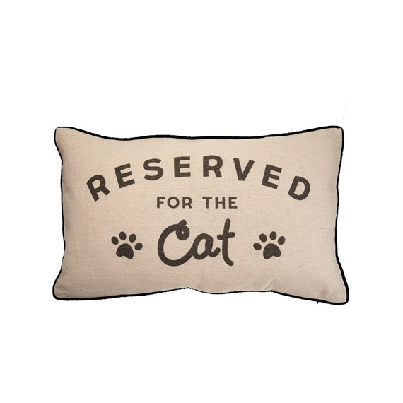 Reserved For Cat Decorative Cushion Cover