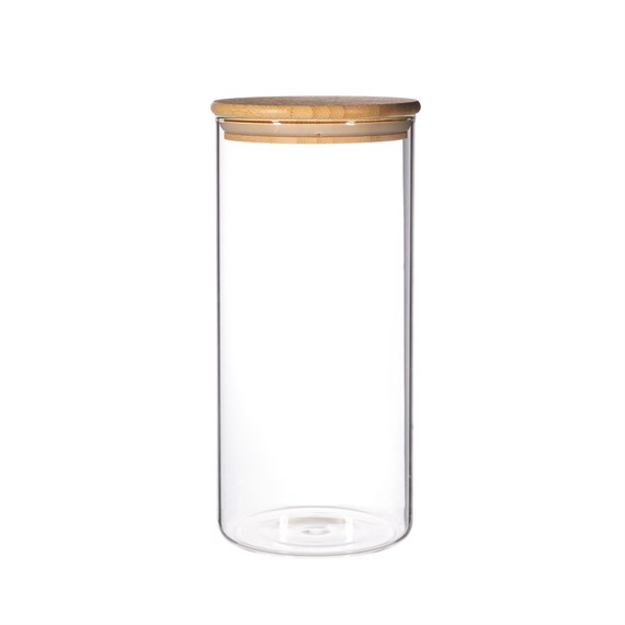 Storage Jar with Bamboo Lid 1.4ml