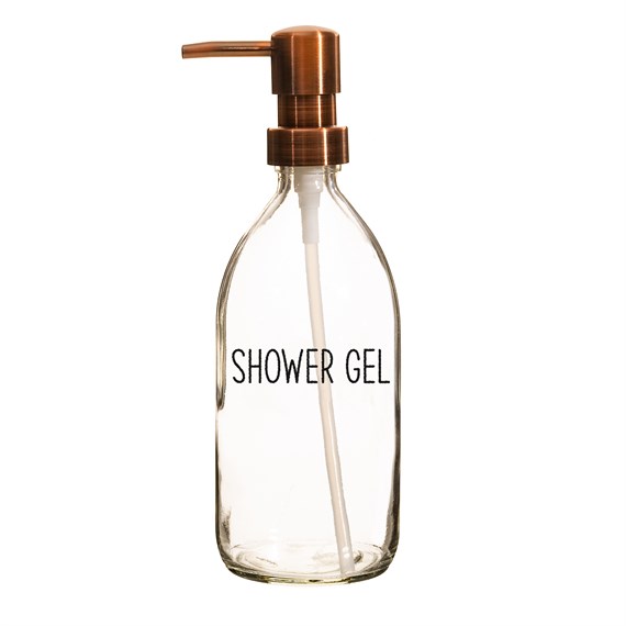 Shower Gel Refillable Bottle with Pump
