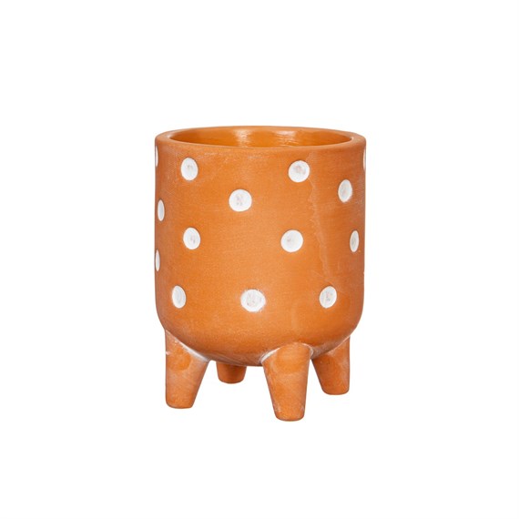 Polka Dot Leggy Planter