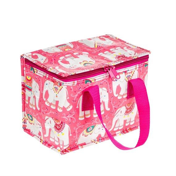 Mandala Elephant Lunch Bag Pink