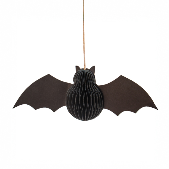 Halloween Honeycomb Bat 