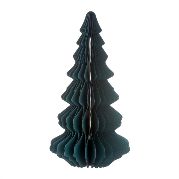 Large Forest Green Honeycomb Tree Paper Decoration