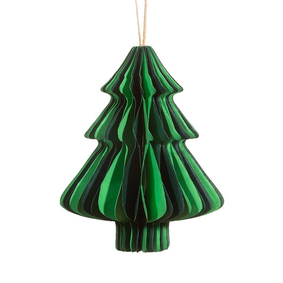 Green  Honeycomb Paper Hanging Decoration