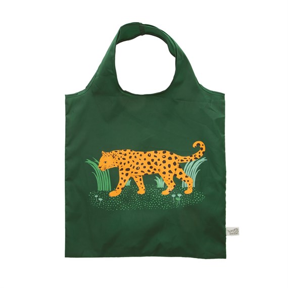 Leopard Love Foldable Shopping Bag