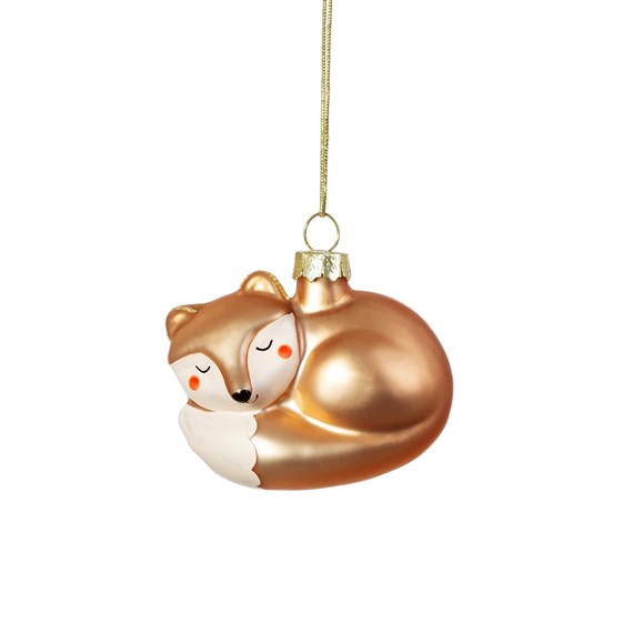 Baby Fox Shaped Bauble