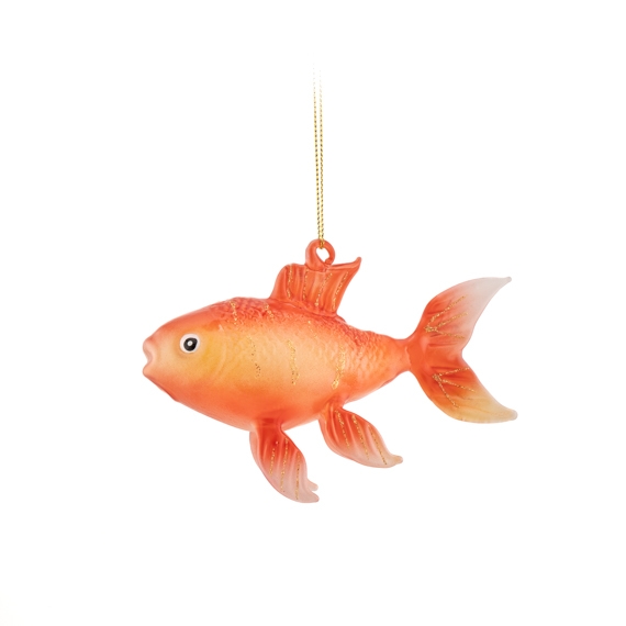 Goldfish Shaped Bauble