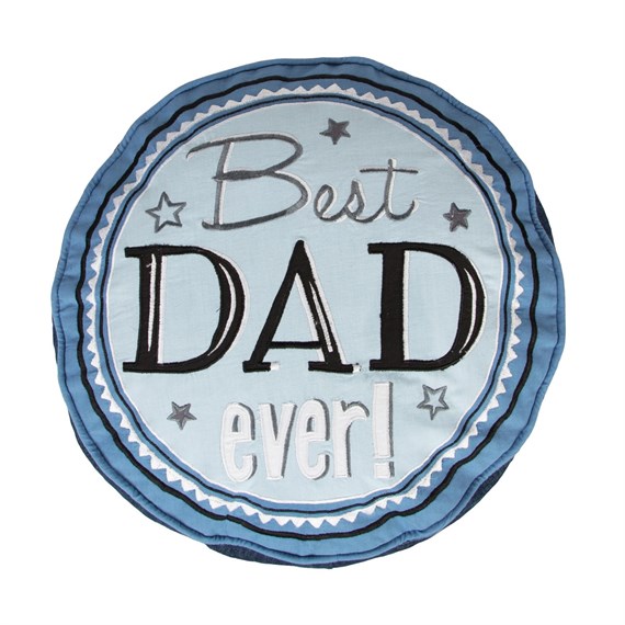 Best Dad Ever Cushion with Inner