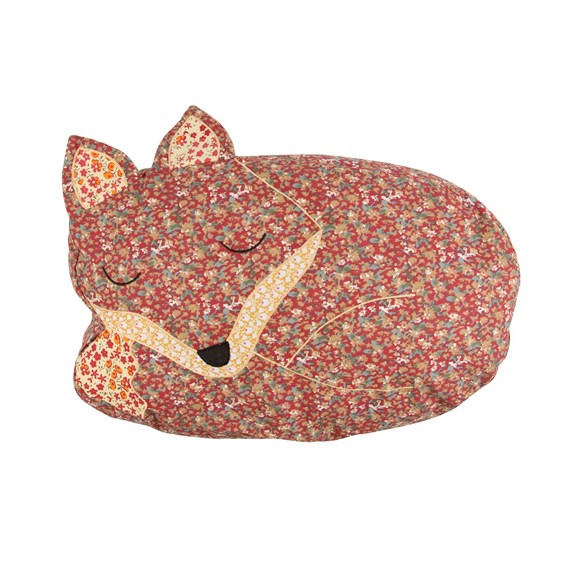 Sleeping Fox Cushion with Inner