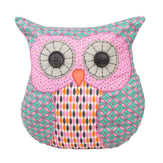 Abigail Owl Cushion with Inner