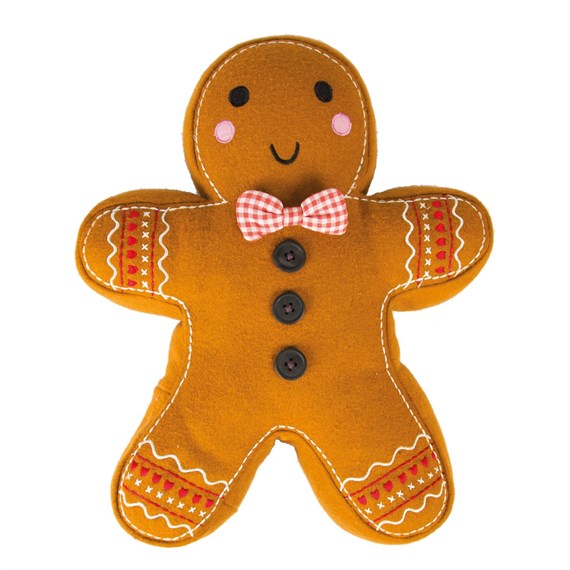 Roger Gingerbread Man Cushion