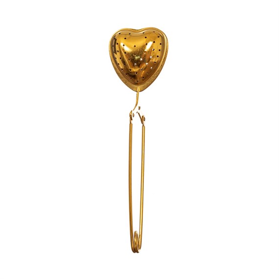 Brass Heart Tea Infuser