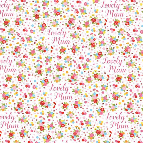 Lovely Mum Wrapping Paper