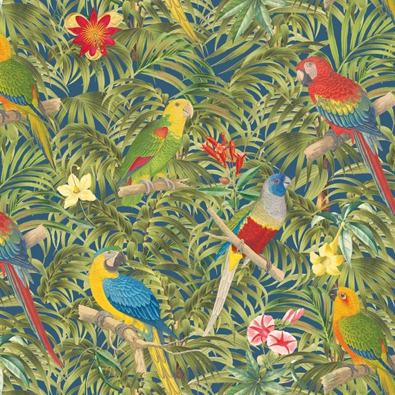 Parrot Paradise Wrapping Paper