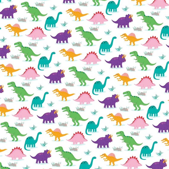 Roarsome Dinosaurs Wrapping Paper