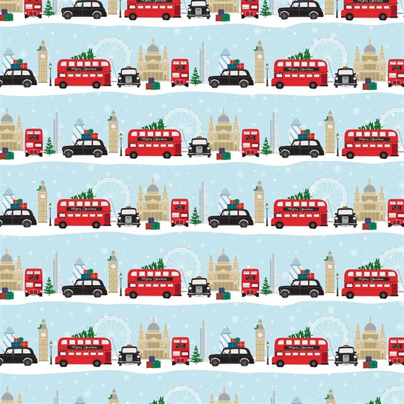 London Scene Gift Wrap