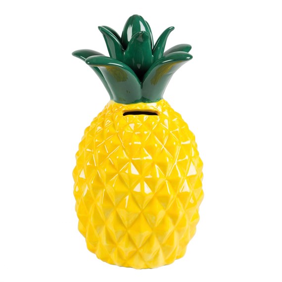 Tropical Pineapple Money Box 