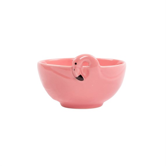 Tropical Flamingo Bowl Pink