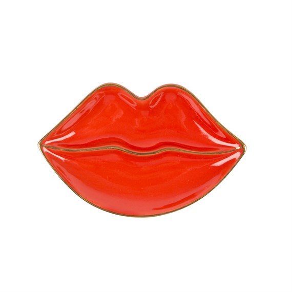 Patches & Pins Lips Trinket Dish