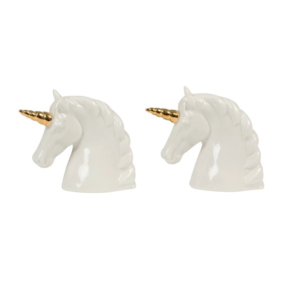 Unicorn Salt & Pepper Shaker Set