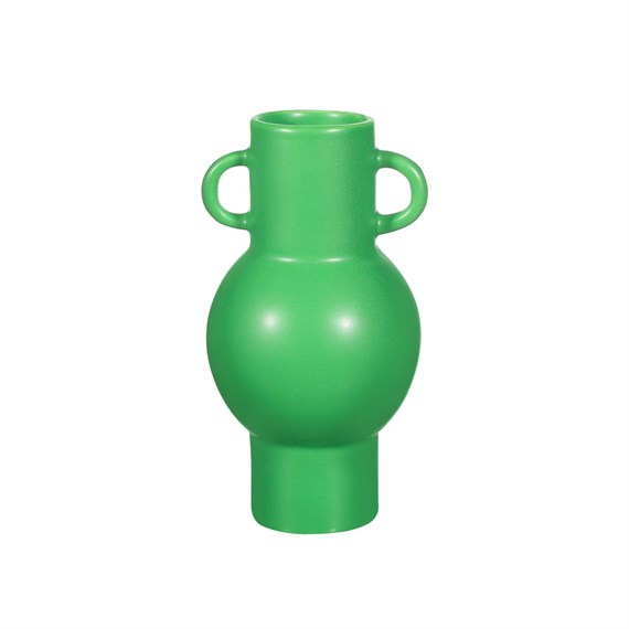 Large Amphora Vase Apple Green