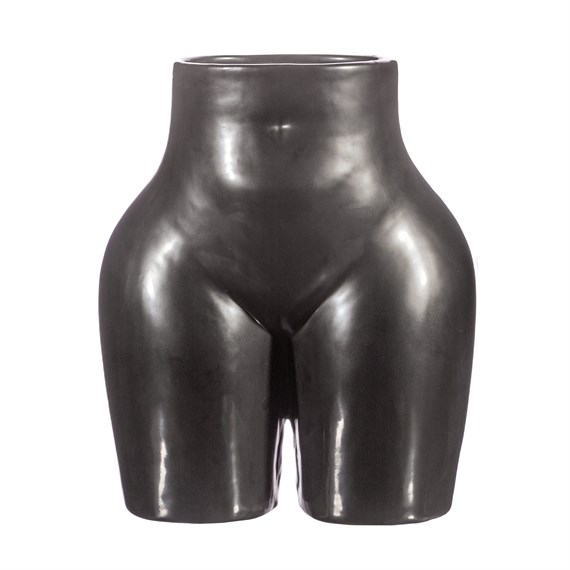 Large Body Vase Black