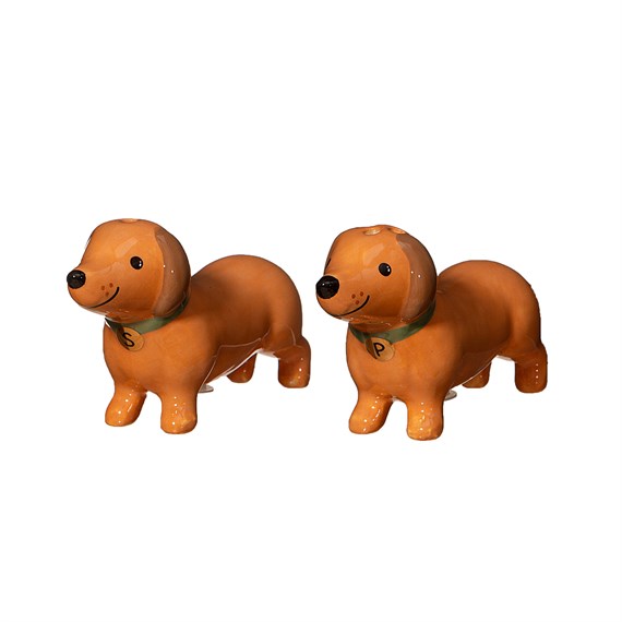 Sausage Dog Salt and Pepper Shakers