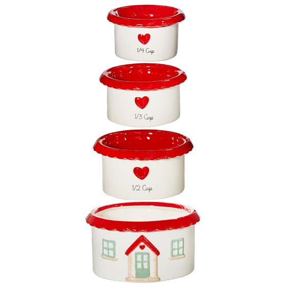 House Shaped Measuring Cups