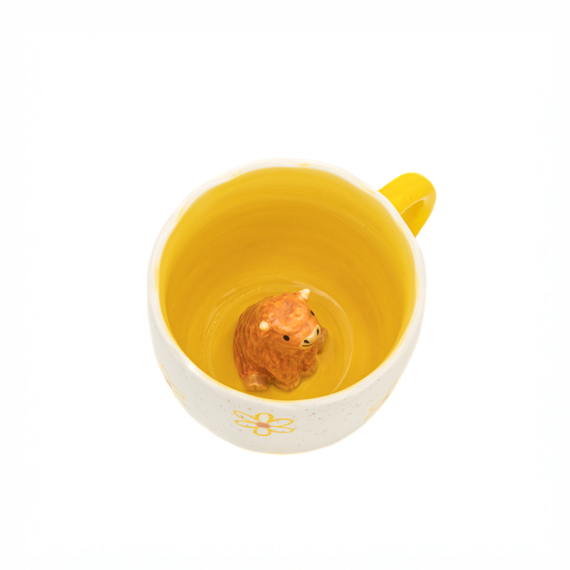 Surprise Highland Cow Mug