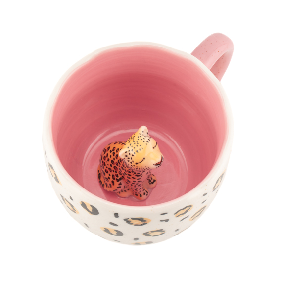 Surprise Leopard Mug